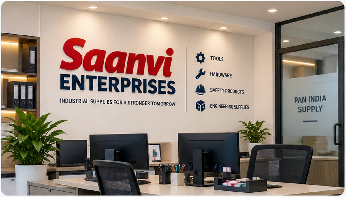 Professional Saanvi Enterprises industrial supply office environment