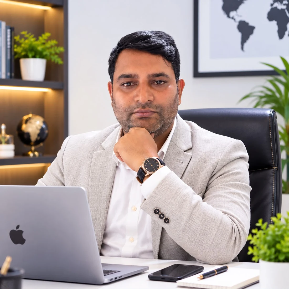 Sandeep Kumar, Proprietor of Saanvi Enterprises